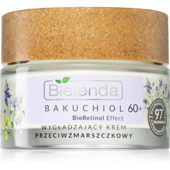 Bielenda Bakuchiol BioRetinol Effect crema anti-rid pentru netezire 60+
