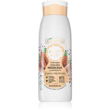 Bielenda Beauty Milky Almond lapte regenerant pentru baie