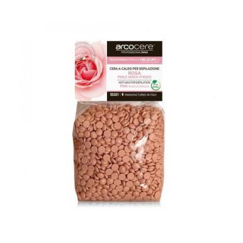 Ceara epilat profesionala Arcocere perle traditionala elastica roz, 1kg ieftina