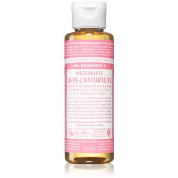 Dr. Bronner’s Cherry Blossom 18-in-1 Liquid Soap săpun lichid universal