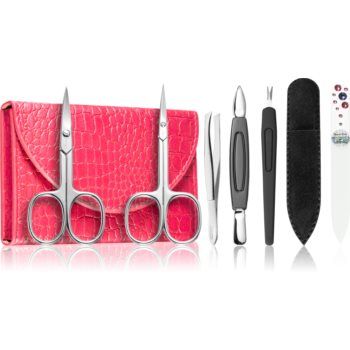 DuKaS Premium Line Solingen 214 Set de manichiură Pink(+ carcasă) de firma originala