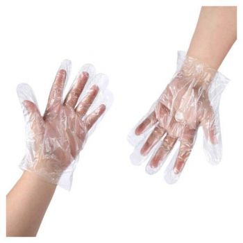 400 bucati Manusi Plastic, Marime Standard, Hdpe