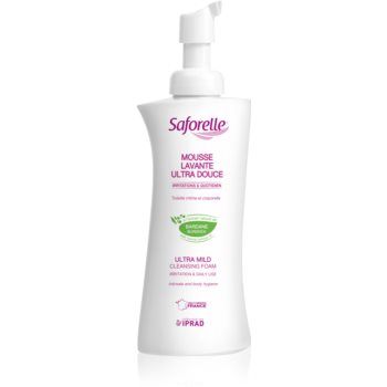 Saforelle Mousse ultra mild spuma de curatat pentru partile intime de firma originala