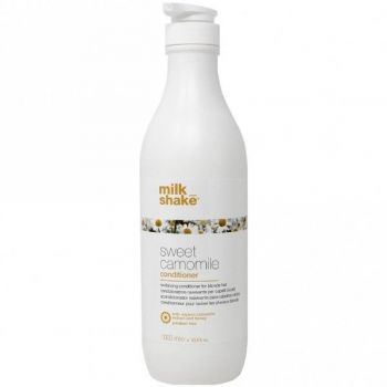 Balsam hidatant si revitalizant pentru par blond Milk Shake Sweet Camomile 1000ml