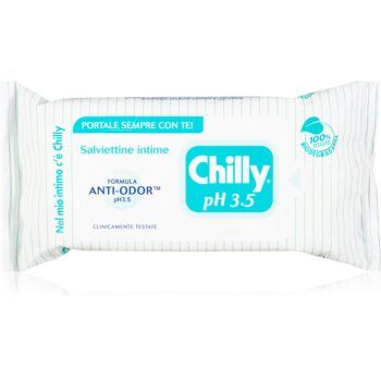 Chilly Intima Anti-Odor servetele umede pentru igiena intima