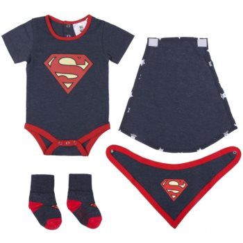 DC Comics Superman set cadou pentru bebeluși