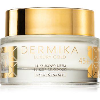 Dermika Luxury Gold crema pentru reintinerire 45+