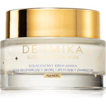 Dermika Luxury Neocollagen cremă-mască de noapte regeneratoare cu colagen