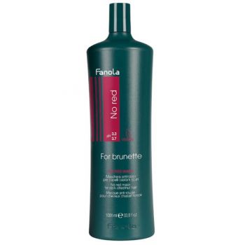 Masca Impotriva Tonurilor de Rosu pentru Parul Brunet - Fanola No Red Mask For Brunette, 1000ml la reducere