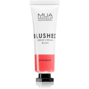 MUA Makeup Academy Blushed Liquid Blusher fard de obraz lichid