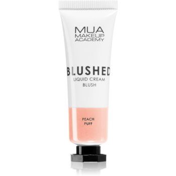 MUA Makeup Academy Blushed Liquid Blusher fard de obraz lichid