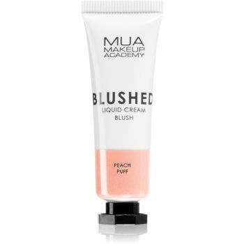 MUA Makeup Academy Blushed Liquid Blusher fard de obraz lichid ieftin