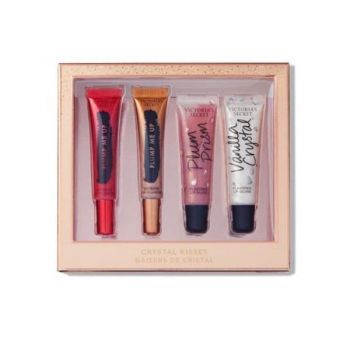 Set 4 Lip Gloss-uri, Crystal Kisses, Victoria's Secret 2x13ml + 2x9ml