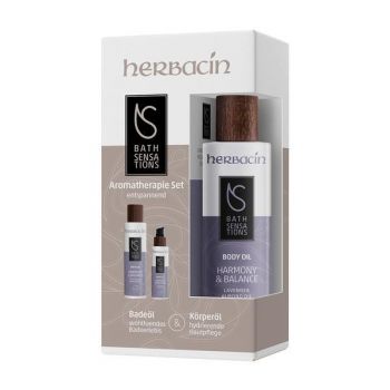 Set Aromatherapy Relaxing Harmony & Balance, Herbacin, 275 ml