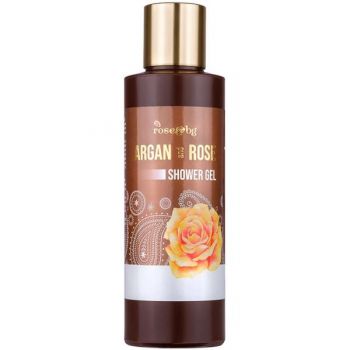 Gel de Dus cu Ulei de Argan si Apa de Trandafiri Argan Rose Shower Gel, 180ml