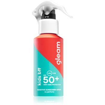 Gleam Kids bff spray pentru protectie solara pentru copii SPF 50+ ieftin