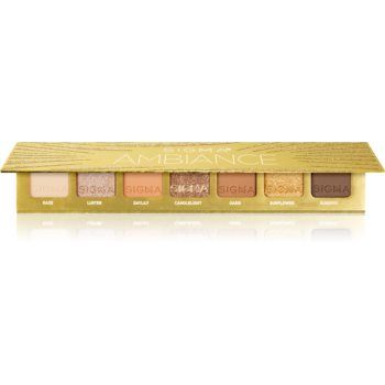 Sigma Beauty Ambiance Mini paleta farduri de ochi