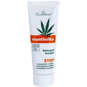 Cannaderm Mentholka hemp lubrication unguent cu efect racoritor