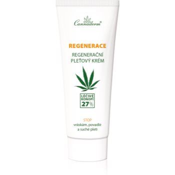 Cannaderm Regeneration Cream for dry and sensitive skin crema regeneratoare pentru piele uscata si sensibila ieftina