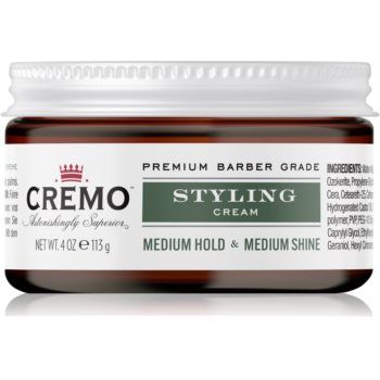 Cremo Hair Styling Cream Medium Styling cremă hidratantă de coafat pentru păr ieftin