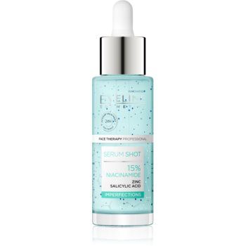 Eveline Cosmetics Serum Shot 10% Niacinamide ser facial pentru ten gras si problematic