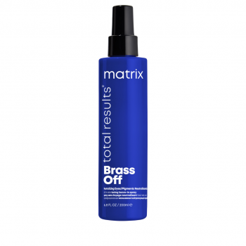 Matrix Brass Off - Spray neutralizare ton aramiu sau orange pentru par vopsit 200ml