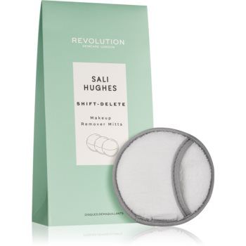 Revolution Skincare X Sali Hughes Shift-Delete dischete demachiante pentru make-up