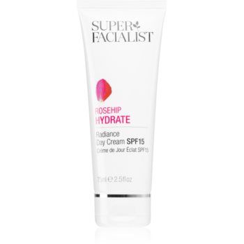 Super Facialist Rosehip Hydrate crema hidratanta de zi cu protectie solara SPF 15