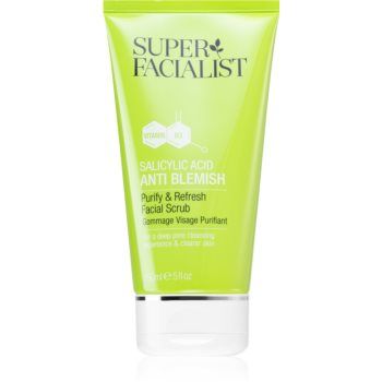 Super Facialist Salicylic Acid Anti Blemish curatare usoara dupa exfoliere pentru ten gras si problematic