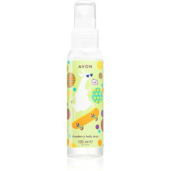 Avon Lama Dude spray de corp racoritor cu aroma de capsuni