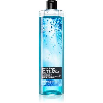 Avon Senses Ocean Surge gel de dus si sampon 2in1