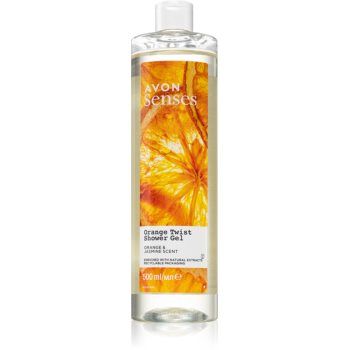 Avon Senses Orange Twist gel de dus revigorant ieftina