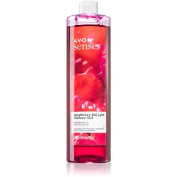 Avon Senses Raspberry Delight gel calmant pentru dus