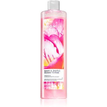 Avon Senses Sweet & Joyful gel de dus hidratant ieftin