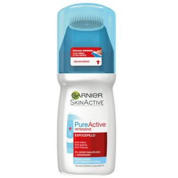 Gel Exfoliant cu Dispozitiv de Curatare - Garnier SkinActive Pure Active Intensive Exfocepillo Anti­Imperfecciones, 150 ml