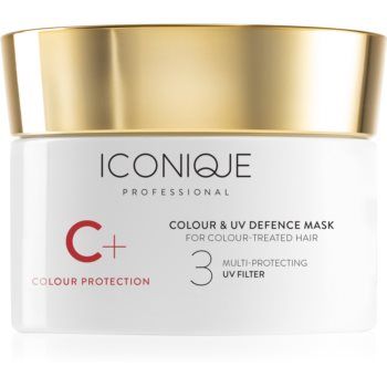 ICONIQUE Professional C+ Colour Protection Colour & UV defence mask mască hidratantă pentru păr pentru protecția culorii