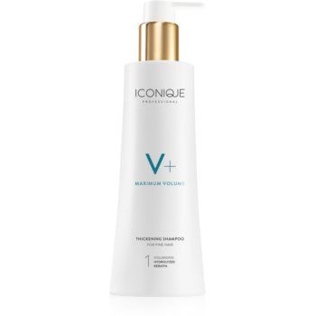 ICONIQUE Maximum volume șampon cu efect de volum pentru părul fin