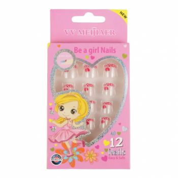 Set 12 Unghii False Pentru Copii, 12 Merisoare Rosii Set 12 Unghii False Pentru Copii, 12 Merisoare Rosii