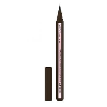 Tus pentru Ochi - Maybelline Hyper Easy Brush Tip Liner, nuanta pitch brown, 1 buc