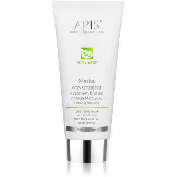 Apis Natural Cosmetics Acne-Stop Professional masca pentru curatare profunda pentru tenul gras, predispus la acnee