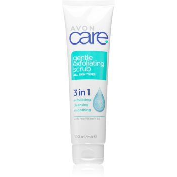 Avon Care 3 in 1 peeling delicat pentru toate tipurile de ten, inclusiv piele sensibila