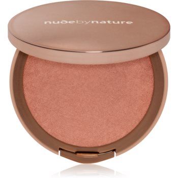 Nude by Nature Cashmere Pressed Blush fard de obraz sub forma de pudra cu efect de nutritiv de firma original