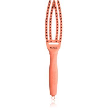 Olivia Garden Fingerbrush Coral perie de tip paletă