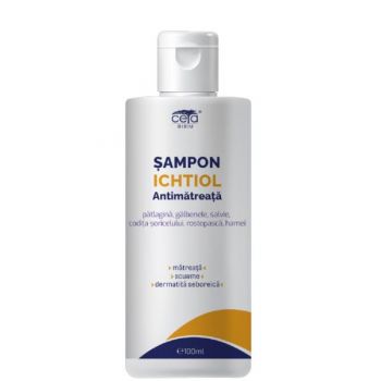 Sampon cu Ichtiol Antimatreata Ceta, 100ml