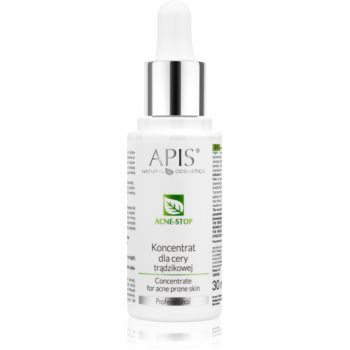 Apis Natural Cosmetics Acne-Stop Professional concentrat pentru tenul gras, predispus la acnee