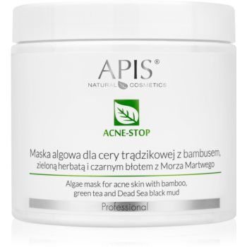 Apis Natural Cosmetics Acne-Stop Professional mască de curățare și catifelare pentru tenul gras, predispus la acnee