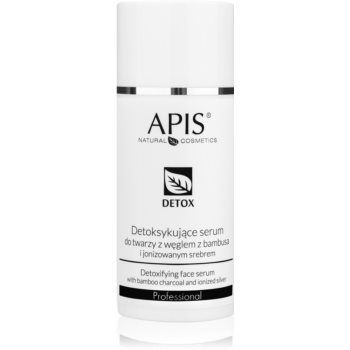 Apis Natural Cosmetics Detox Professional ser cu hidratare intensă pentru ten gras si problematic