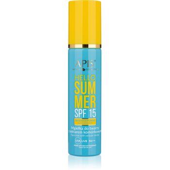 Apis Natural Cosmetics Hello Summer spray bronzant pentru față SPF 15