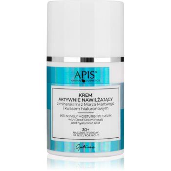 Apis Natural Cosmetics Optima crema puternic hidratanta cu minerale din Marea Moartă