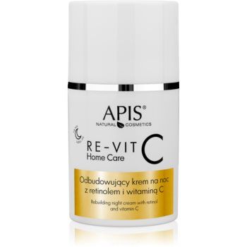 Apis Natural Cosmetics Re-Vit C Home Care Crema de noapte hidratanta anti-rid